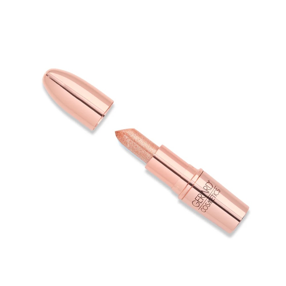 Gerard Cosmetics Hollywood Blvd Nude Glitter Lipstick NIB
